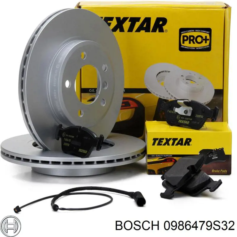 Гальмівні диски передні 0986479S32 Bosch