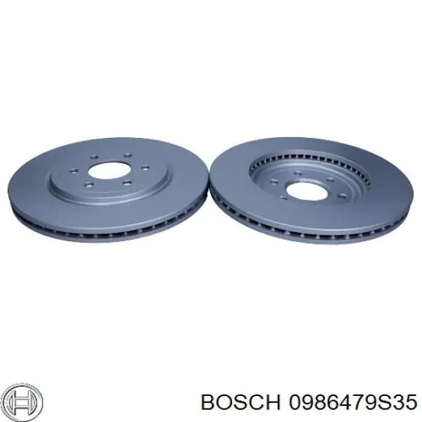 Гальмівні диски передні 0986479S35 Bosch