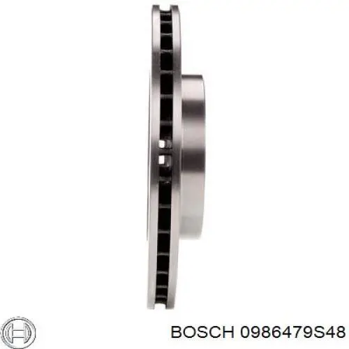 0986479S48 Bosch Гальмо дискове переднє
