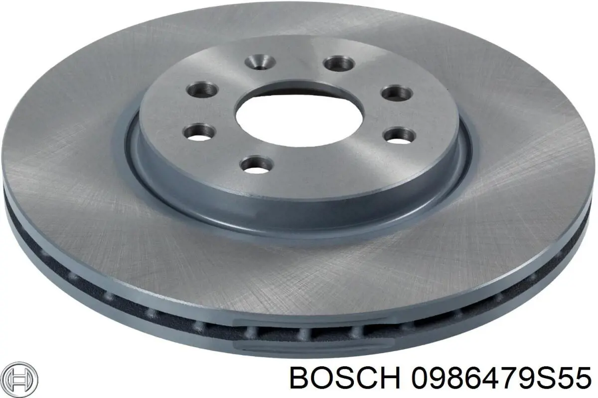Диск переднього гальма Bosch 0986479S55 ціна, від 34.04 USD