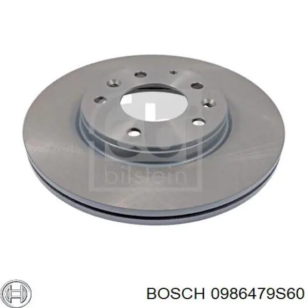 Диск гальмівний передній Bosch 0986479S60