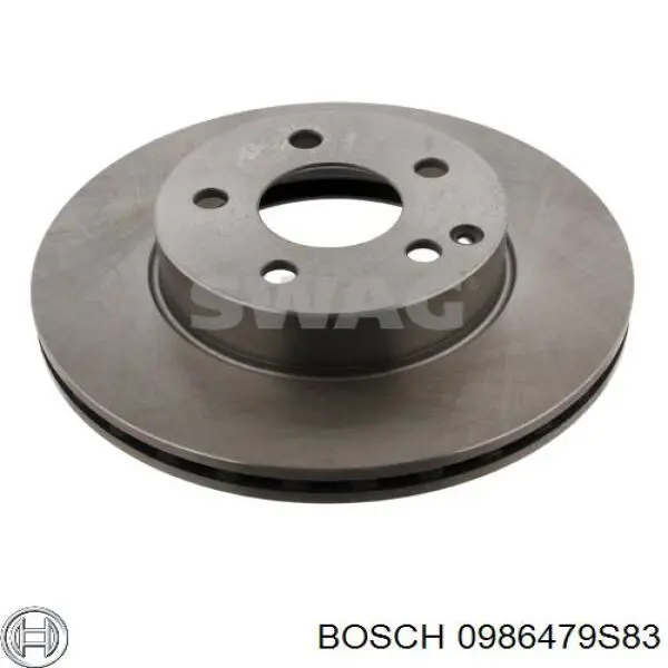 Гальмівні диски передні 0986479S83 Bosch