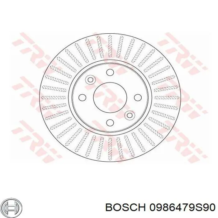 Купити 0986479S90 Bosch Ротор гальмівний