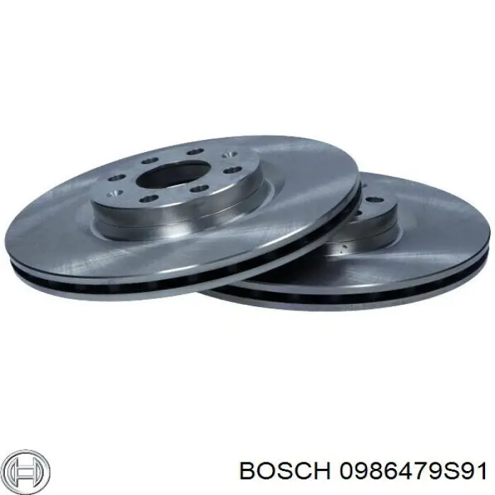 Гальмівні диски передні 0986479S91 Bosch