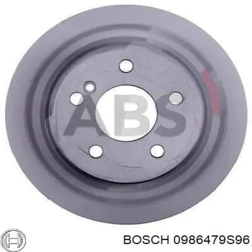 Задні дискові гальма Bosch 0986479S96 ціна, від 24.20 USD