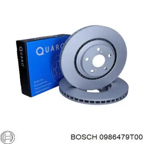 Гальмівні диски передні 0986479T00 Bosch