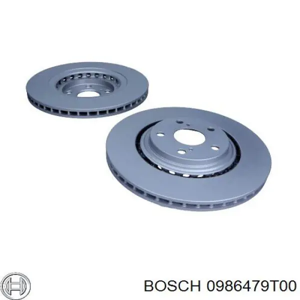 Гальмівні диски передні 0986479T00 Bosch