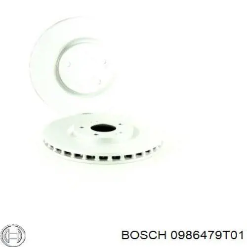 Диск переднього гальма Bosch 0986479T01 ціна, від 49.43 USD