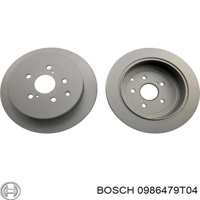 Задні дискові гальма Bosch 0986479T04 ціна, від 48.68 USD