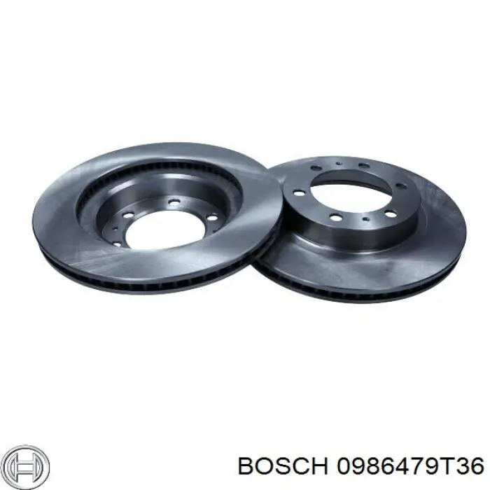 Диск переднього гальма Bosch 0986479T36 ціна, від 41.20 USD
