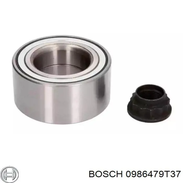 Гальмівні диски передні 0986479T37 Bosch