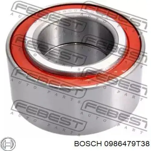 Купити 0986479T38 Bosch Ротор гальмівний