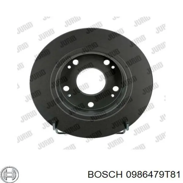 Купити 0986479T81 Bosch Диск заднього гальма