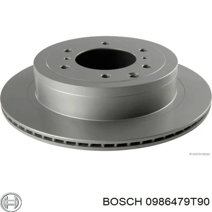 0986479T90 Bosch диск гальмівний задній