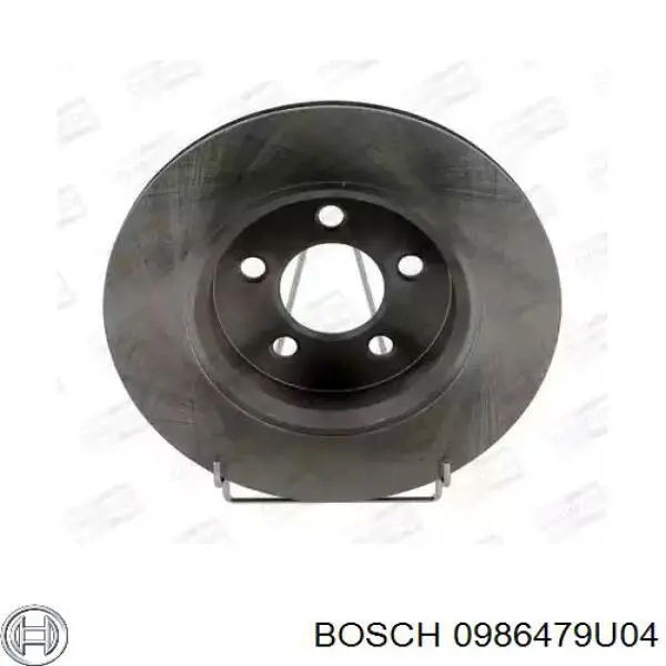 Диск переднього гальма Bosch 0986479U04 ціна, від 35.86 USD