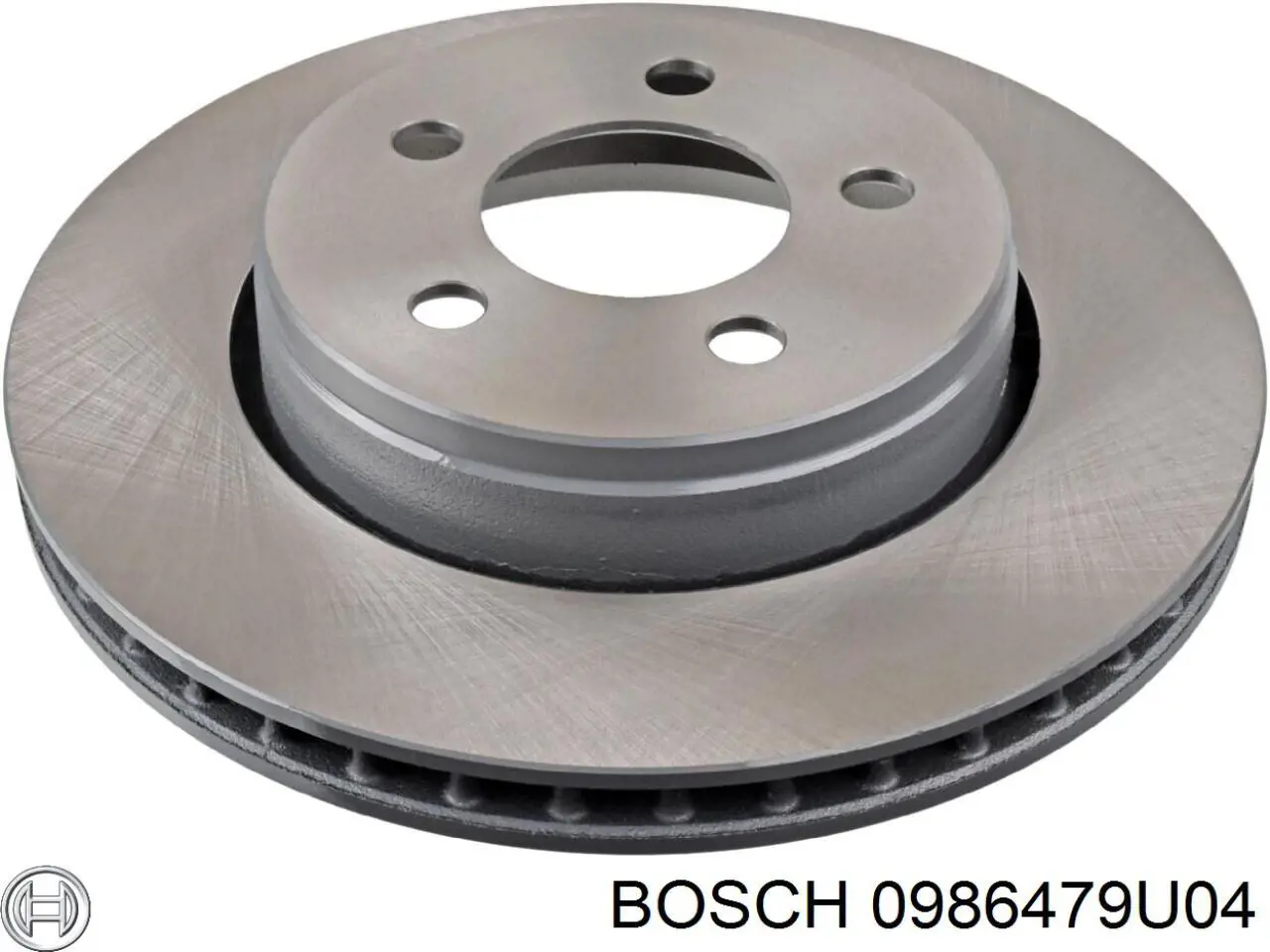 0986479U04 Bosch диск гальмівний передній