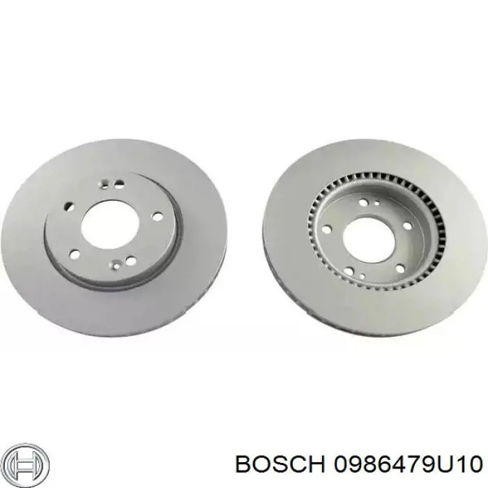 Диск переднього гальма Bosch 0986479U10 ціна, від 41.06 USD