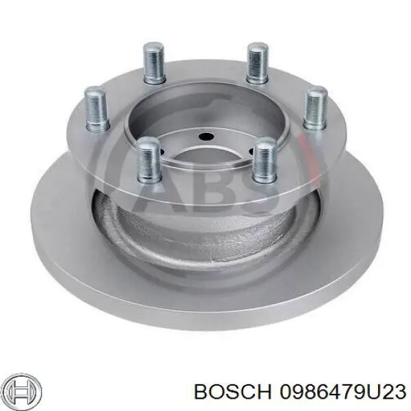 Диск переднього гальма Bosch 0986479U23 ціна, від 72.24 USD