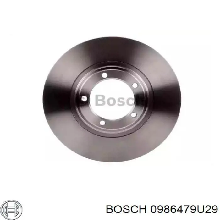 Диск гальмівний задній Bosch 0986479U29