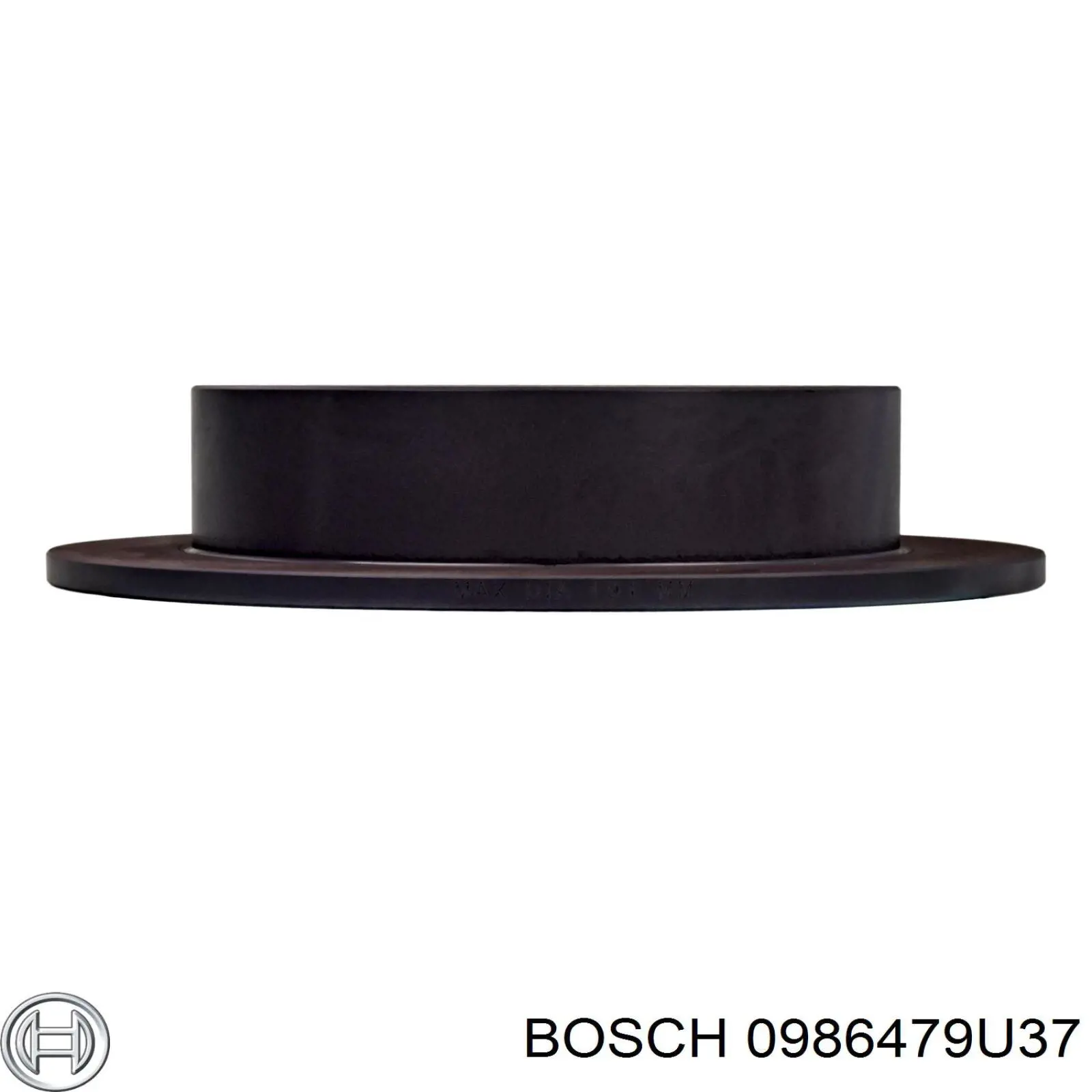 Гальмівні диски 0986479U37 Bosch