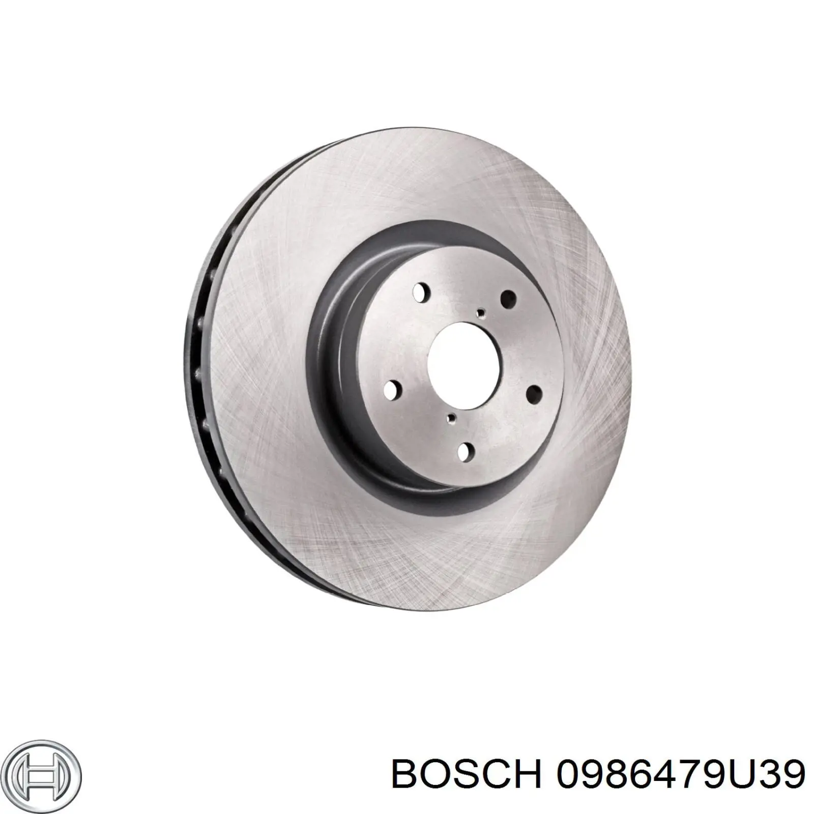 0986479U39 Bosch диск гальмівний передній