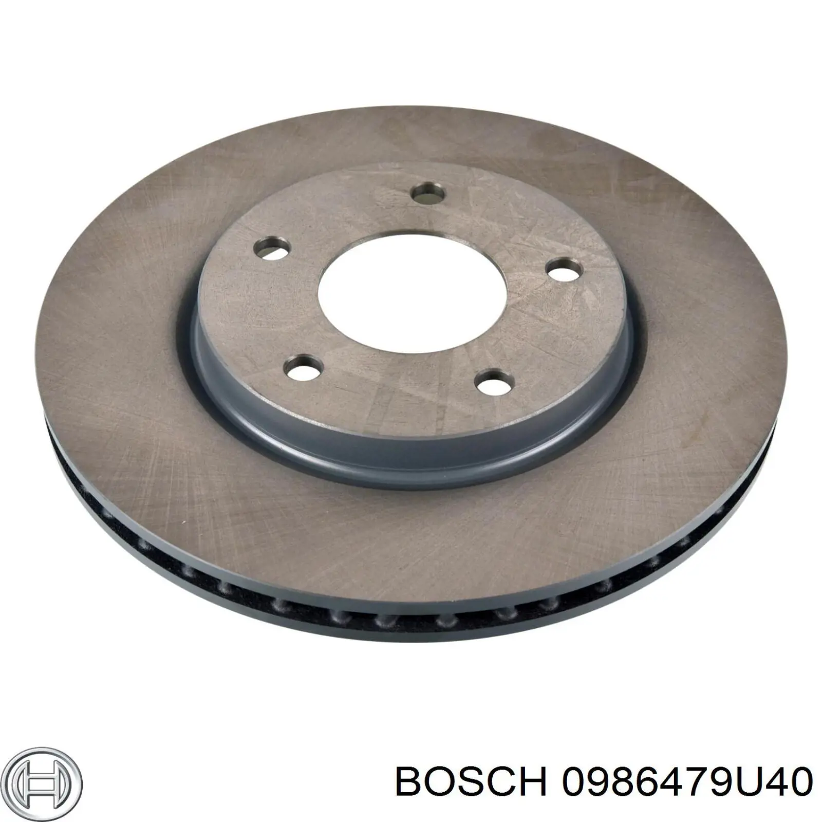 0986479U40 Bosch диск гальмівний передній
