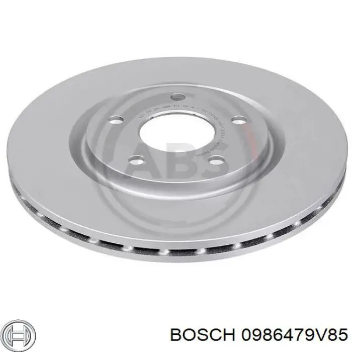 Диск переднього гальма Bosch 0986479V85 ціна, від 68.48 USD