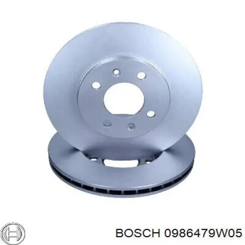 Гальмівні диски передні 0986479W05 Bosch