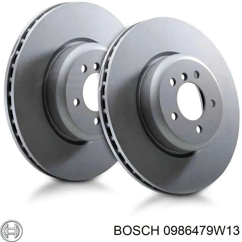 Гальмівні диски передні 0986479W13 Bosch