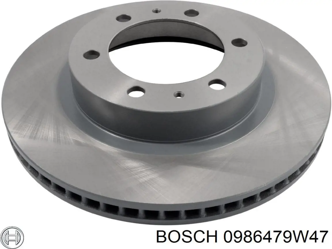 Гальмівні диски передні 0986479W47 Bosch