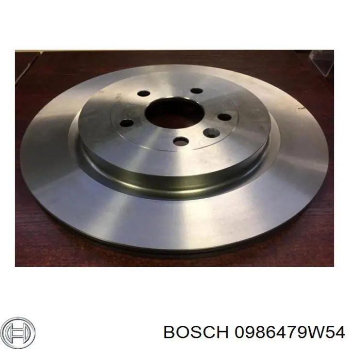 0986479W54 Bosch Дискові гальма