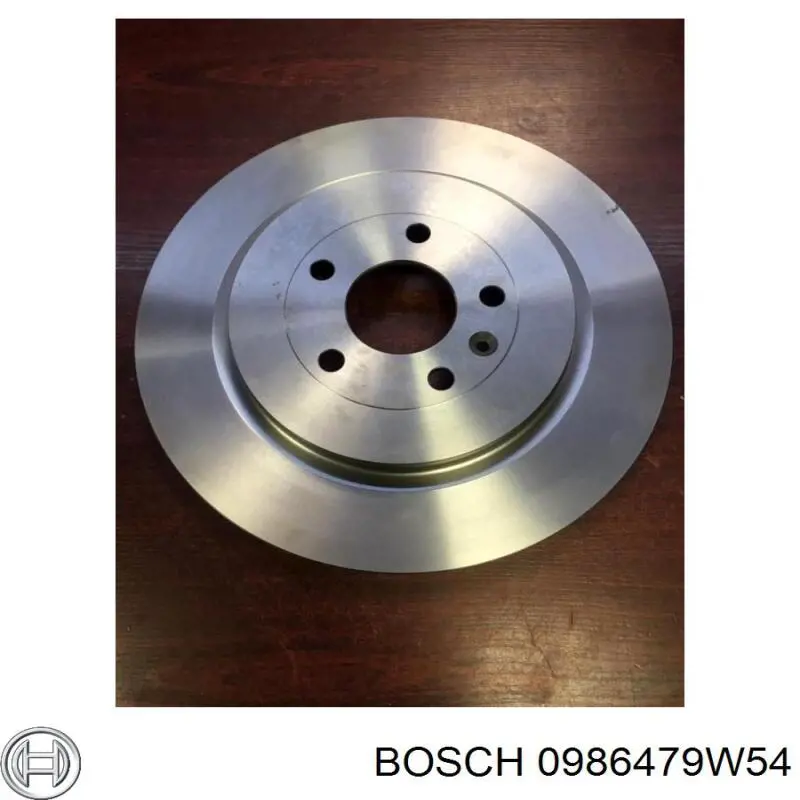 Гальмівні диски 0986479W54 Bosch