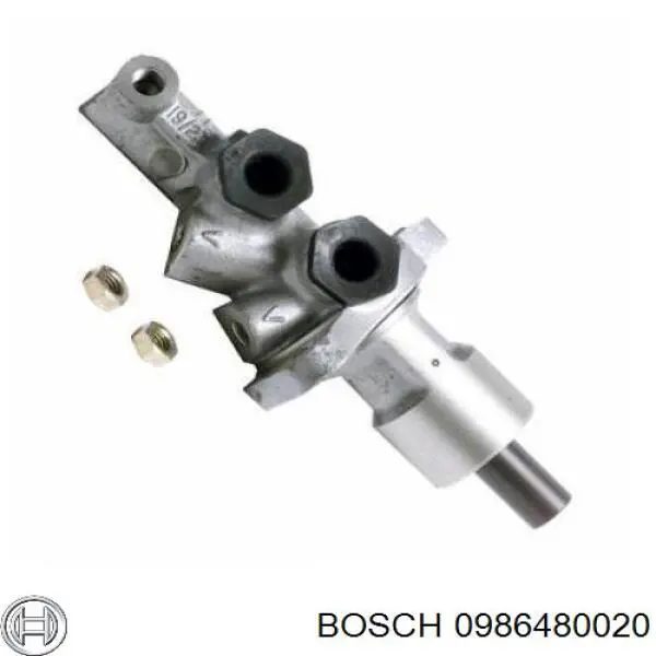 Купити 0986480020 Bosch Головний гальмівний циліндр