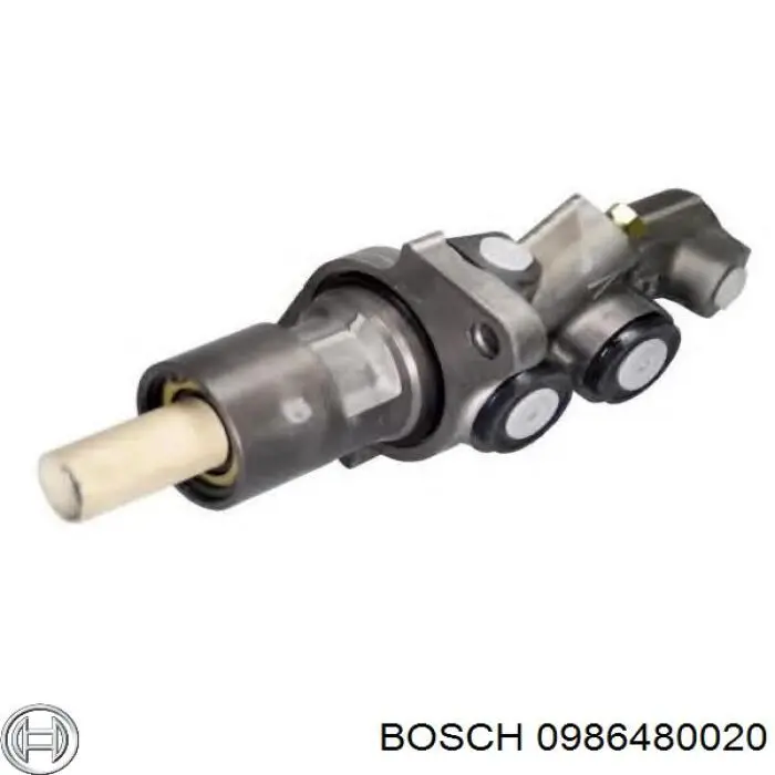 Купити 0986480020 Bosch Головний гальмівний циліндр