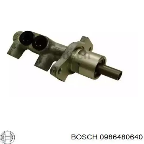 Циліндр гальмівний, головний 0986480640 Bosch