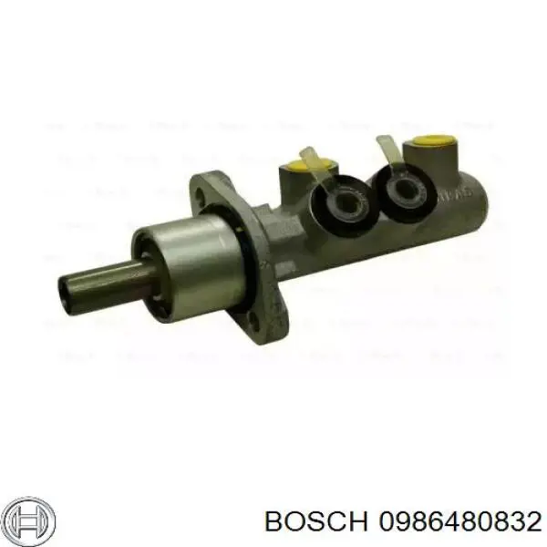 Циліндр гальмівний, головний 0986480832 Bosch