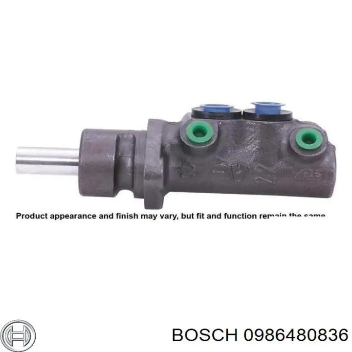 Головний гальмівний циліндр 0986480836 Bosch