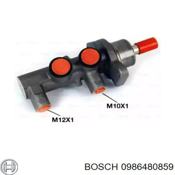 Купити 0986480859 Bosch Головний гальмівний циліндр