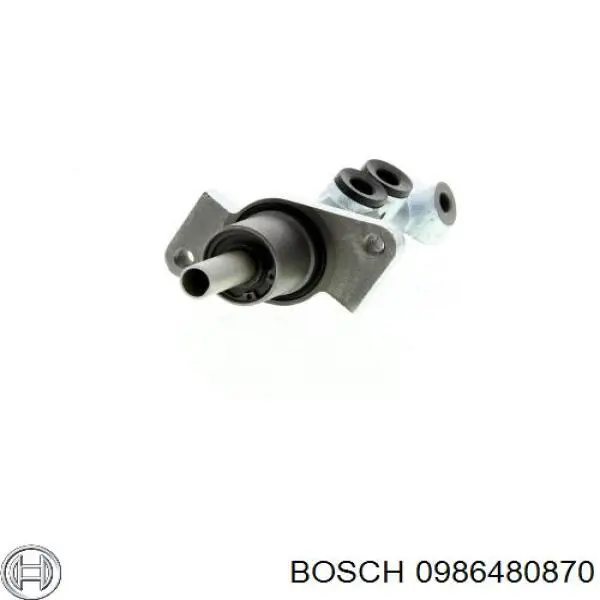 Головний гальмівний циліндр 0986480870 Bosch