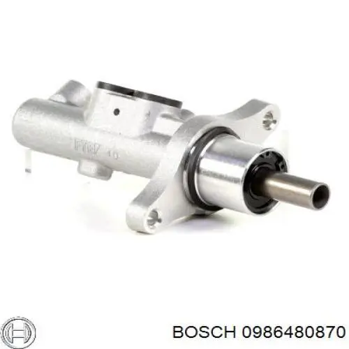 0986480870 Bosch Циліндр гальмівний, головний