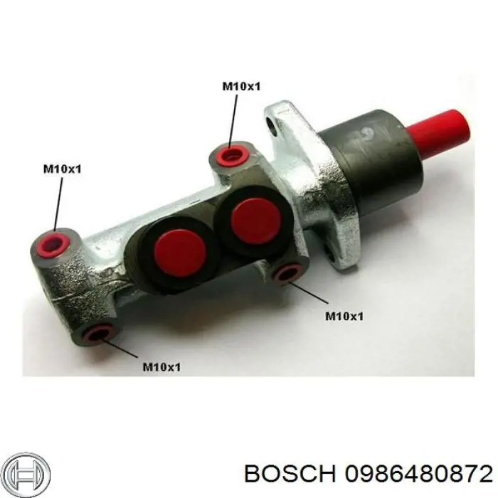 Циліндр гальмівний, головний 0986480872 Bosch