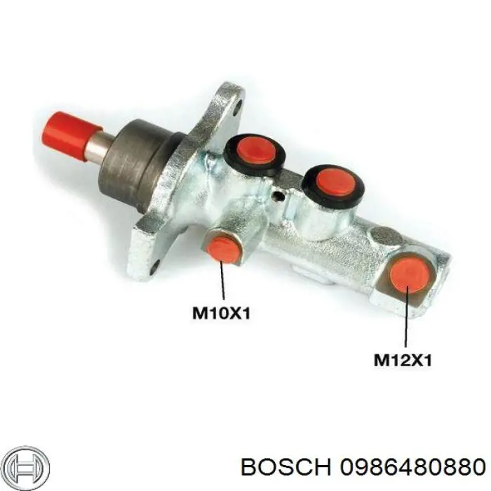 0986480880 Bosch циліндр гальмівний, головний