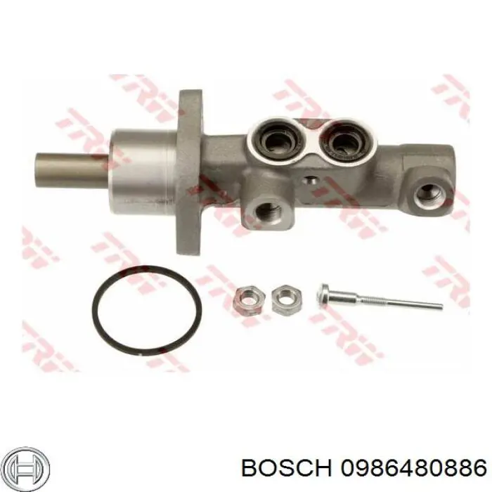 Головний гальмівний циліндр 0986480886 Bosch