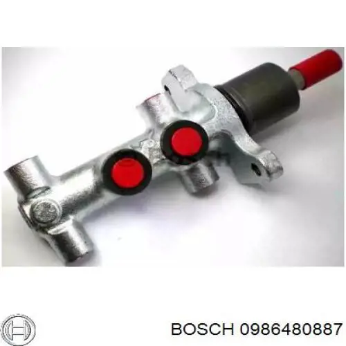 0986480887 Bosch циліндр гальмівний, головний