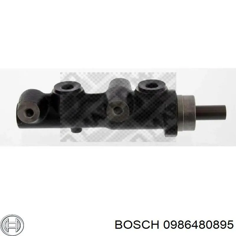Головний гальмівний циліндр 0986480895 Bosch