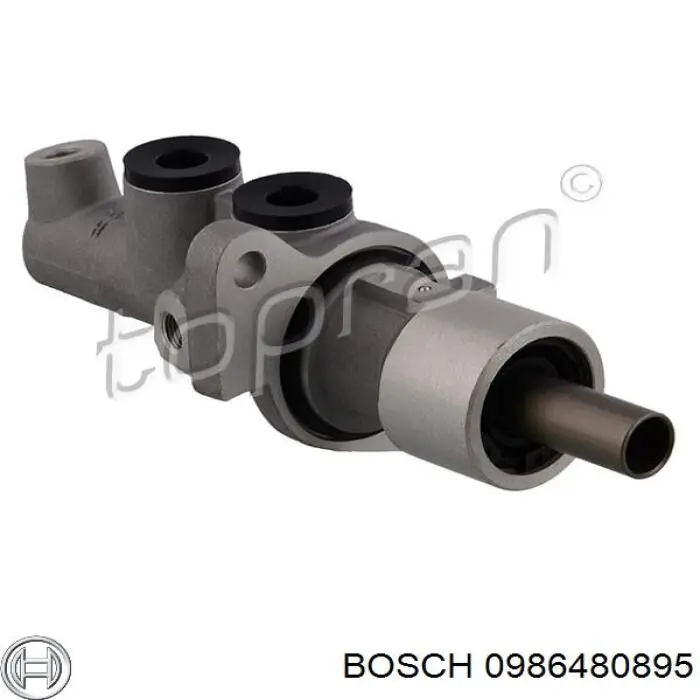 Циліндр головний гальма (Гідротормоз) Bosch 0986480895 ціна, від 80.33 USD