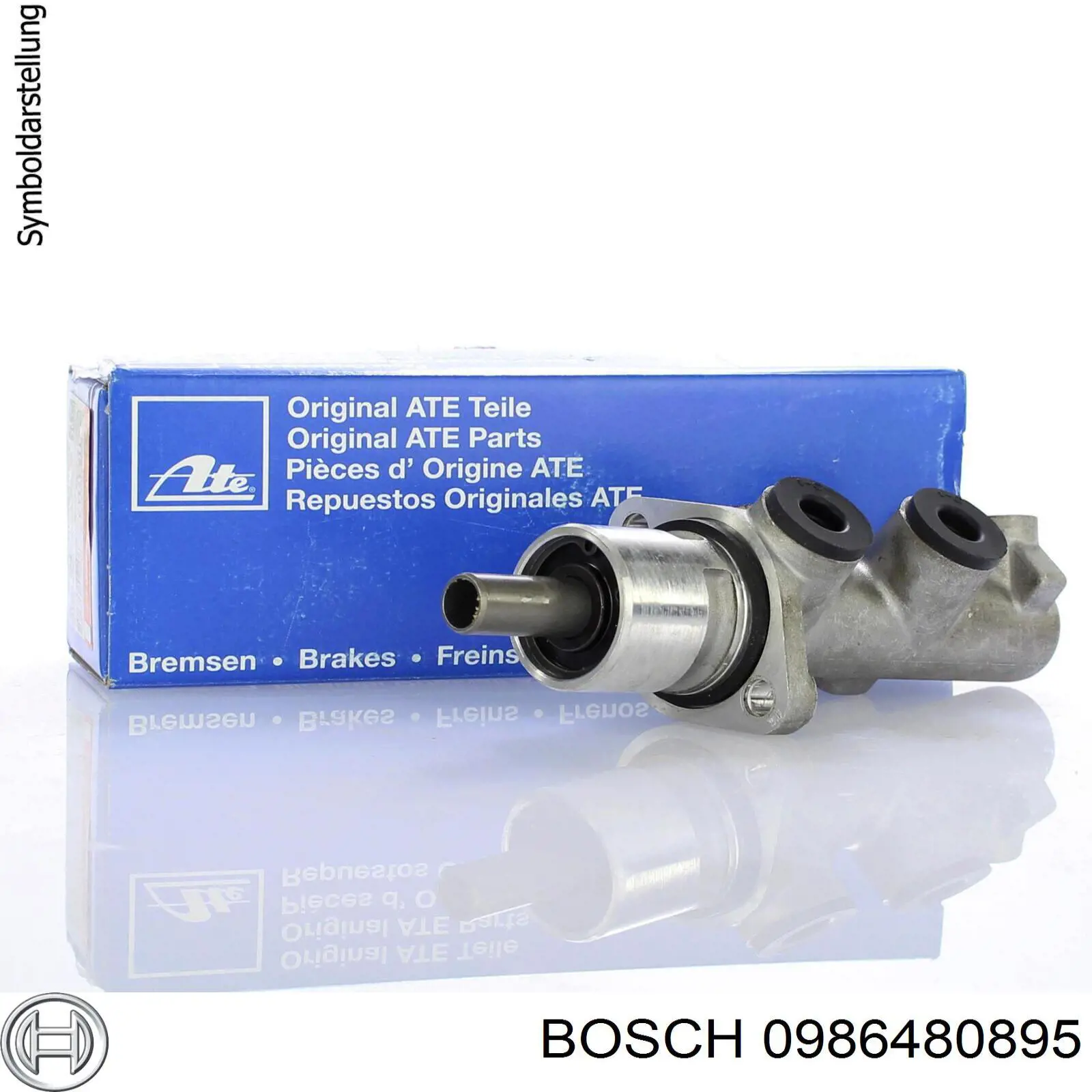 Купити 0986480895 Bosch Головний гальмівний циліндр
