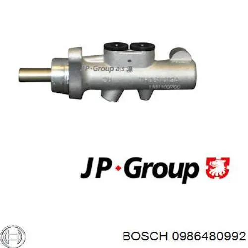 Головний гальмівний циліндр 0986480992 Bosch