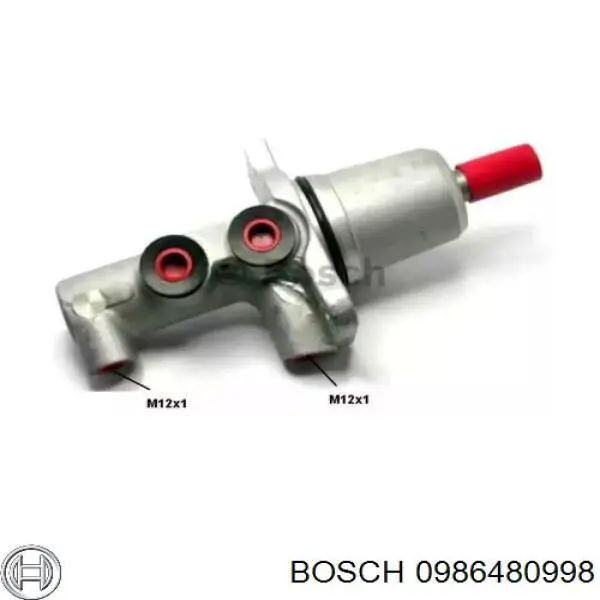 Циліндр головний гальма (Гідротормоз) Bosch 0986480998 ціна, від 79.00 USD