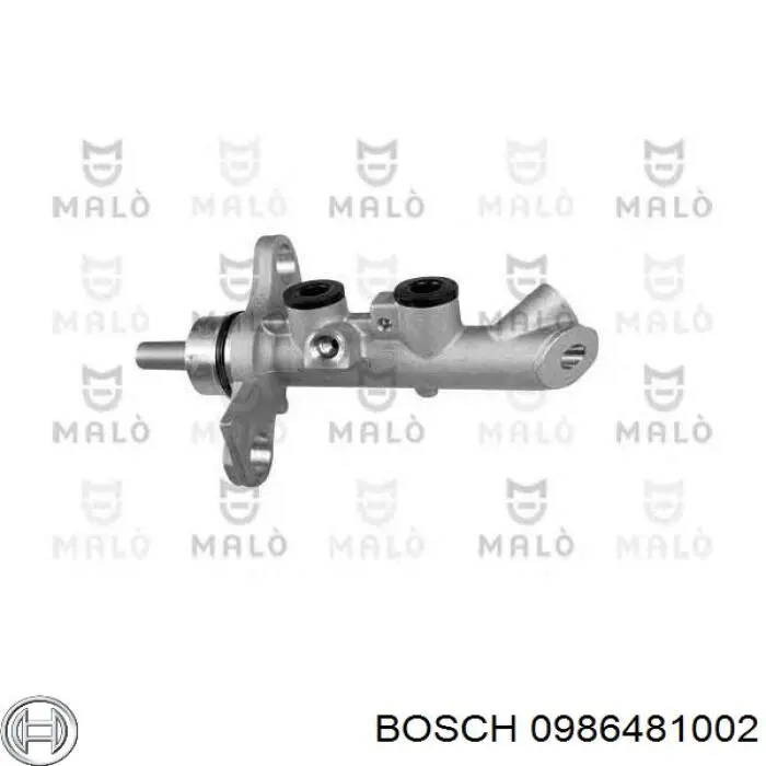 Головний гальмівний циліндр 0986481002 Bosch